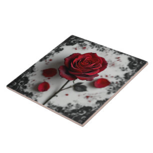 Azulejo Rosa Gótica 