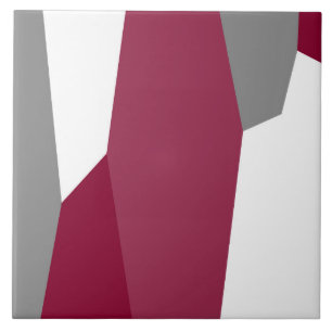 Azulejo Rosa Gris y Blanco  