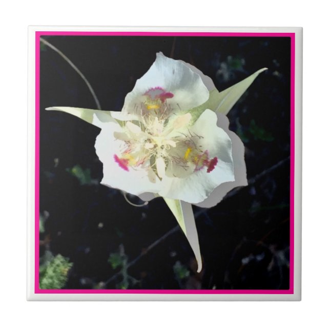 Azulejo Rosa Lily Fairy Tile (Frente)