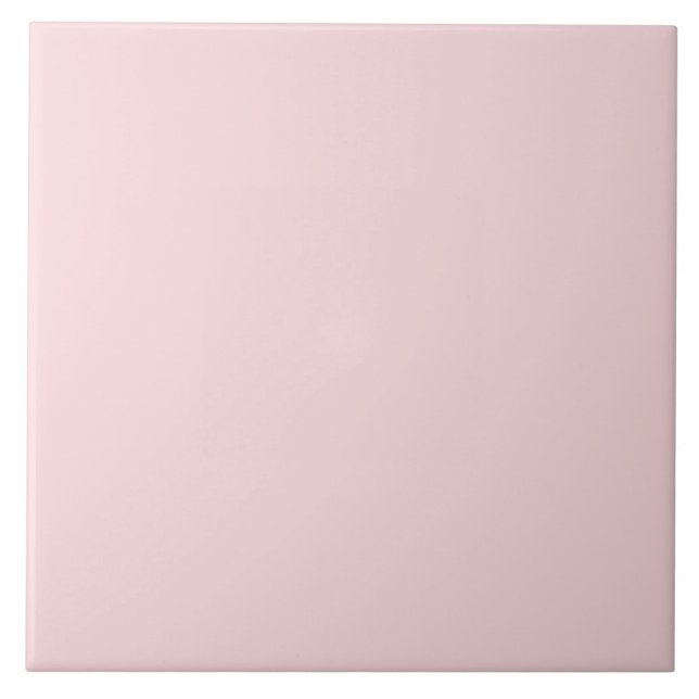 Azulejo Rosa pálido Pelo rosa (Frente)