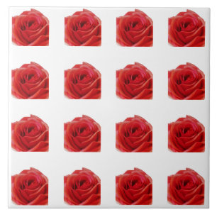 Azulejo Rosa Roja