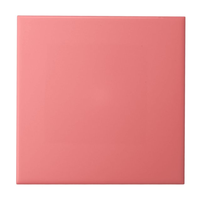 Azulejo Rosa Salmón (Frente)