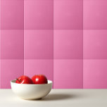 Azulejo Rosa suave sólido<br><div class="desc">Diseño de color suave y rosa sólido.</div>