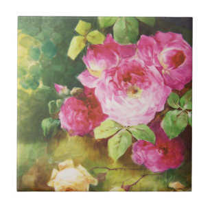 Azulejo Rosa victoriano rosado