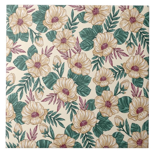 Azulejo Rosas (Frente)