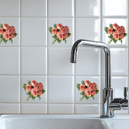 Azulejo Rosas de jardín