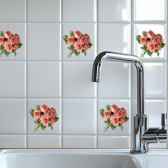 Azulejo Rosas de jardín (Subido por el creador)