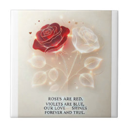 Azulejo Rosas de la luz y el amor