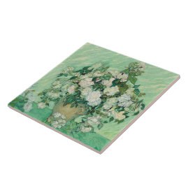 Azulejo Rosas de Vincent Van Gogh