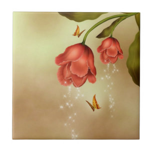 Azulejo Rosas el chispear