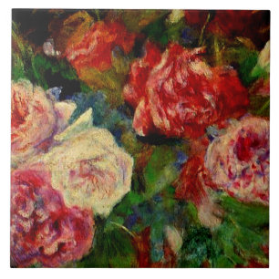 Azulejo Rosas, la famosa pintura de Renoir,