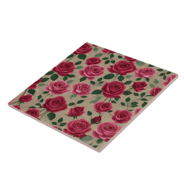Azulejo Rosas Linen Beautiful Modern Collection (Lado)