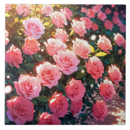 Azulejo Rosas Tile cerámico