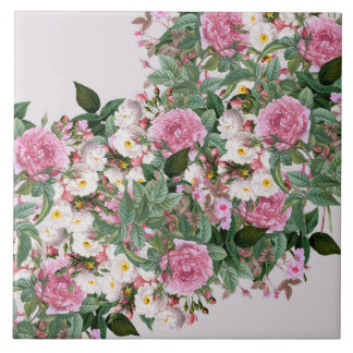 Azulejo rosas Vintage Mosaico Cerámico