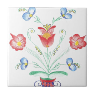 Azulejo Rosemaling por Neeter