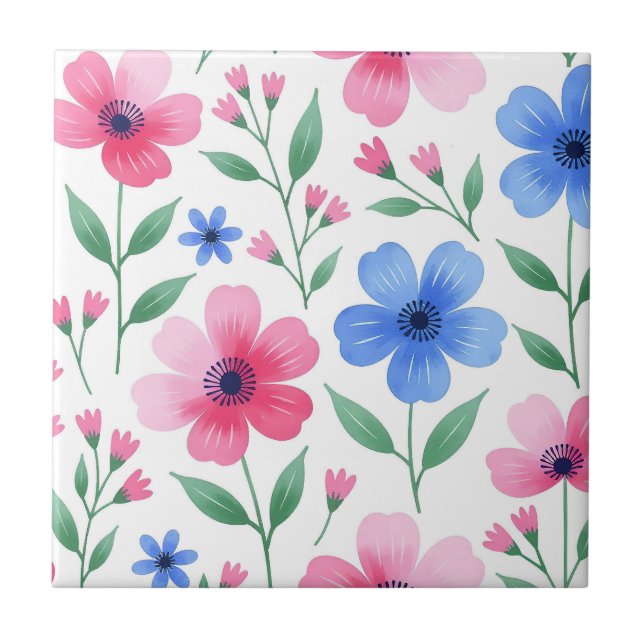 Azulejo  Rosewater Bloom Delight (Frente)