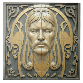 Azulejo Rostro de las Edades