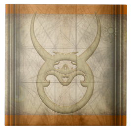 Azulejo Rótulo del zodiaco del tauro