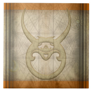 Azulejo Rótulo del zodiaco del tauro