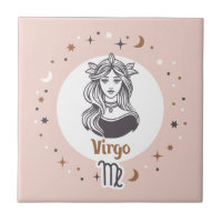 Rótulo Zodiac Virgo