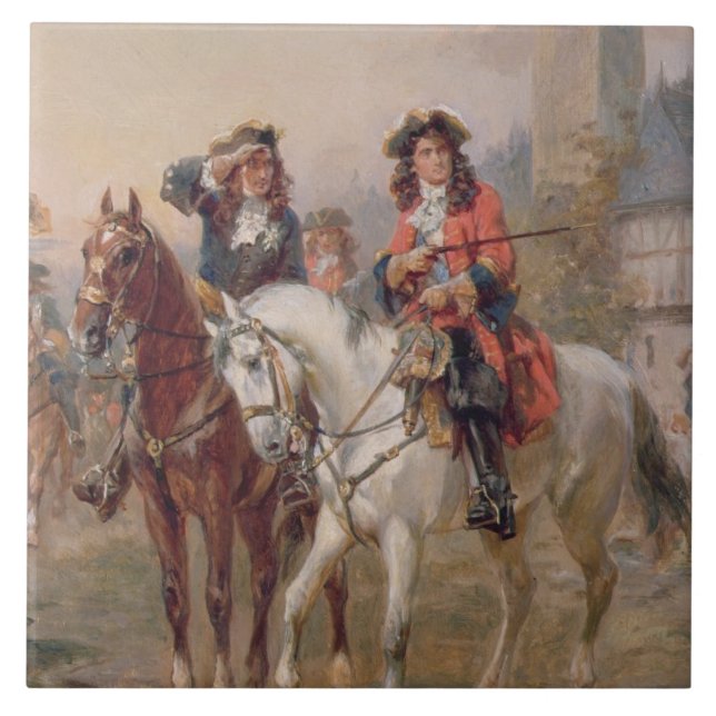 Azulejo Royalists (aceite en el panel) (pares de 124465) (Frente)