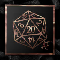 RPG Crit AF | Dígito de la fantasía del cobre Tabl