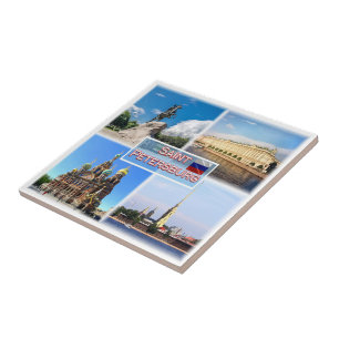 Azulejo RU003 SAINT PETERSBURG, Rusia, Europa,