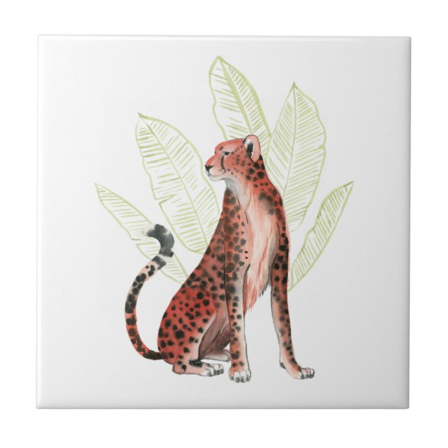 Azulejo Ruby Runner Leopardo (Frente)