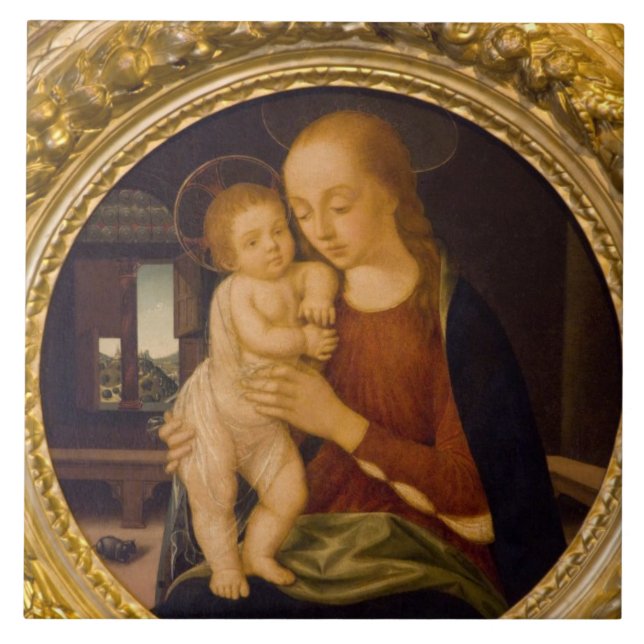 Azulejo Rusia, San Petersburgo, La ermita (alias 7) (Frente)