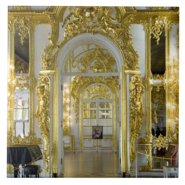 Azulejo Rusia, San Petersburgo, Palacio de Catherine (alia (Frente)