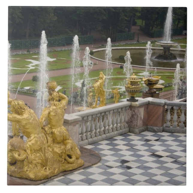 Azulejo Rusia, San Petersburgo, Peterhoff (alias (Frente)