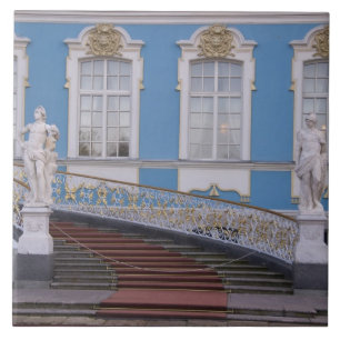 Azulejo Rusia, San Petersburgo, Pushkin, 5 de Catalina