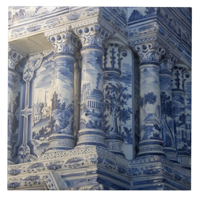 Azulejo Rusia, San Petersburgo, Pushkin, Catherine's 2 (Frente)
