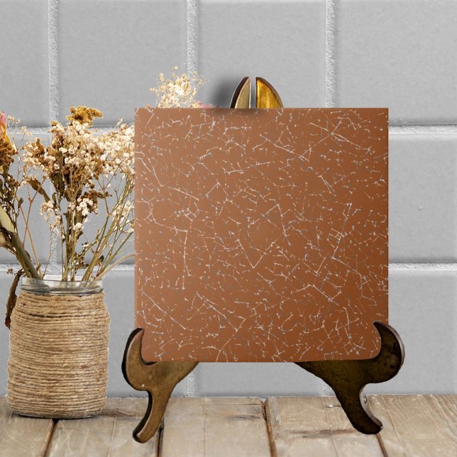 Azulejo Rust Copper Cracke Glaze Textura moderna simple (Subido por el creador)