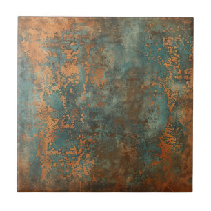 Azulejo Rústica metálica del cobre Patina