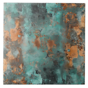 Azulejo Rústica metálica del cobre Patina