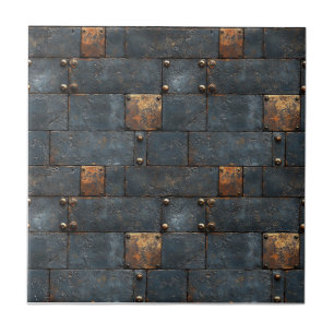Azulejo Rústica Metalizado industrial