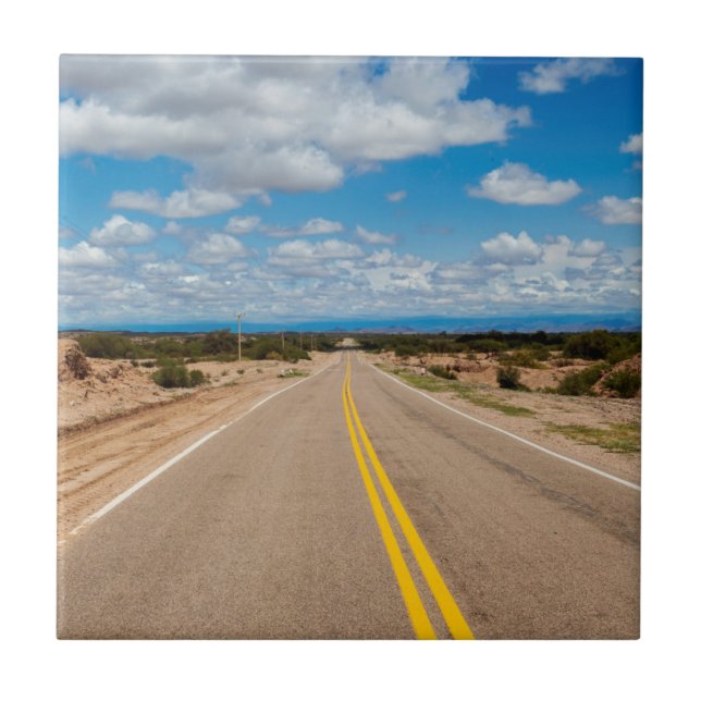 Azulejo Ruta 40 la Argentina (Frente)