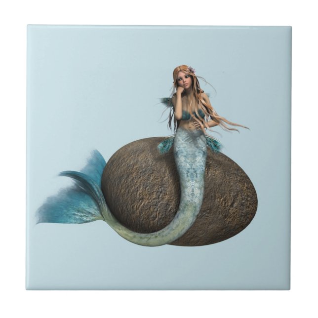 Azulejo Sad Mermaid (Frente)