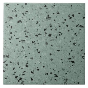 Azulejo Sage Green Terrazzo Modern Minimal Color medio