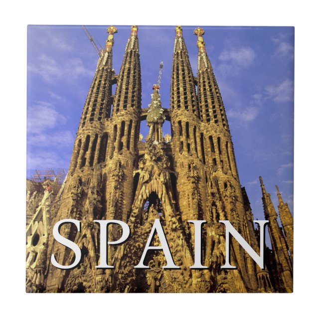 Azulejo Sagrada Familia | Barcelona, España (Frente)