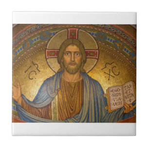 Azulejo Sagrado Corazón De Jesús Mosaico