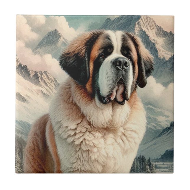 Azulejo Saint Bernard (Frente)
