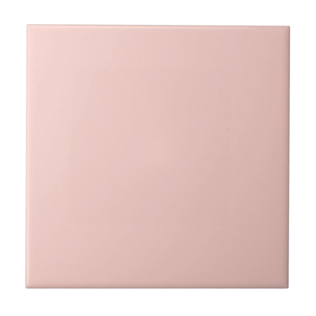 Azulejo Sal Rosa Color Sólido (Frente)