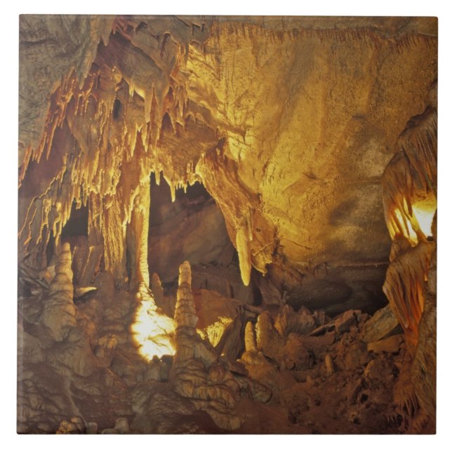 Azulejo Sala de Drapieria, Parque Nacional Mammoth Cave, (Frente)