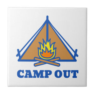 Azulejo Salida de campamento