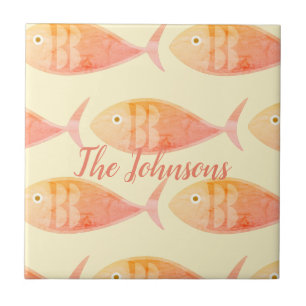 Azulejo Salmon Fish Group