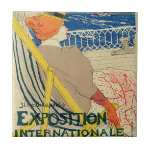 Azulejo Salon des Cents de Toulouse Lautrec, Art Nouveau