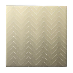 Azulejo Salpicadura Chevron Cappuccino Patrón Ombre