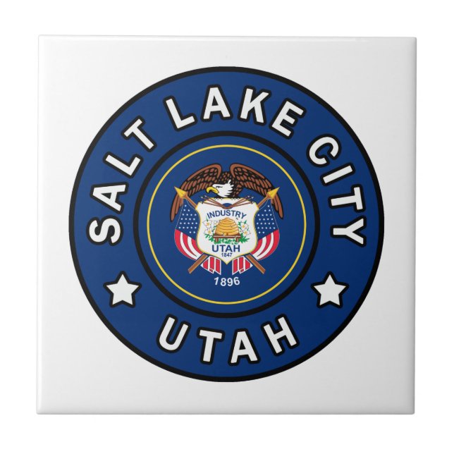 Azulejo Salt Lake City Utah (Frente)